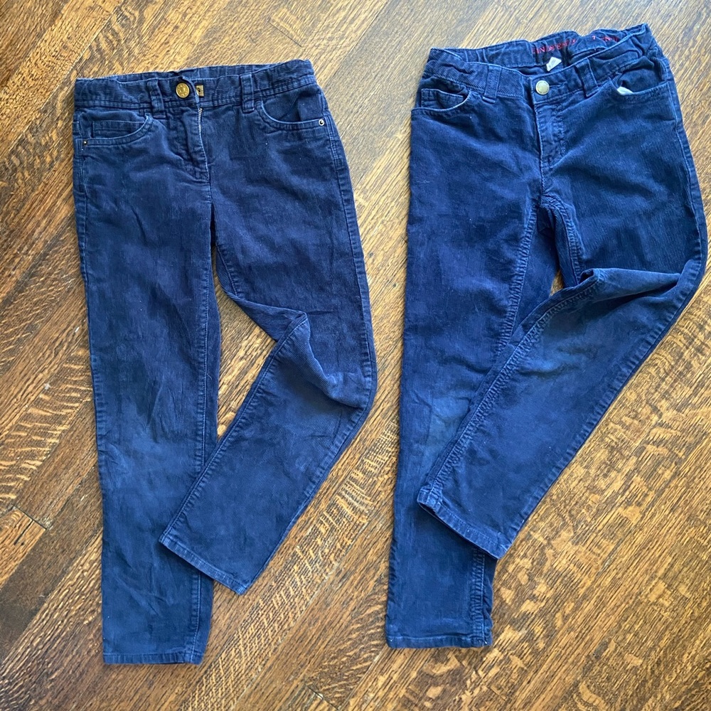 Navy Blue Corduroy pants 7